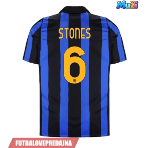Lacne Muži Futbalové dres Inter Milan John Stones #6 2026-27 Krátky Rukáv - Domáci